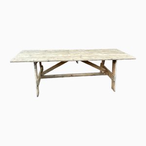 Large French Country Farm Table, 1960s-GQM-1737338