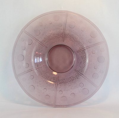 Large French Glass Plate from Verlys, 1930s-NE-664368