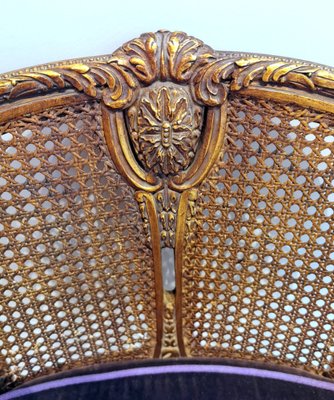 Large French Louis XVI Style Chair in Vienna Straw, 1950-QRS-1788444