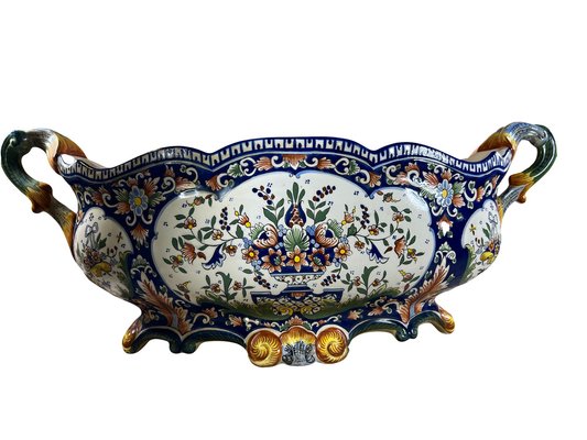 Large French Planter Decor Rouen, 1900s-EUT-1807310