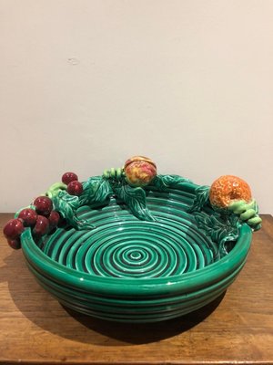 Large Fruit Bowl from Vallauris, 1950s-AVC-2021587