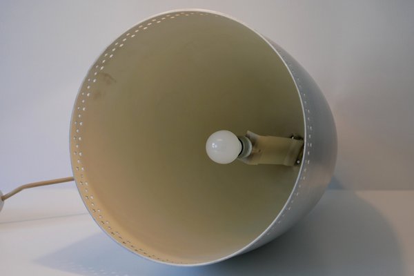 Large German Aluminium Pendant Lamp, 1970s-WPT-548197