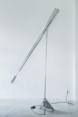 Large German Argo Floor Lamp by Kurt Ziehmer for Vereinigte Werkstätten, 1980s-KL-768452