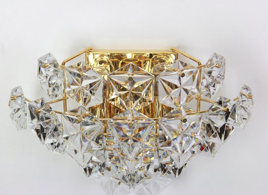 Large German Crystal Sconce by Kinkeldey, 1970s-UGR-1085495