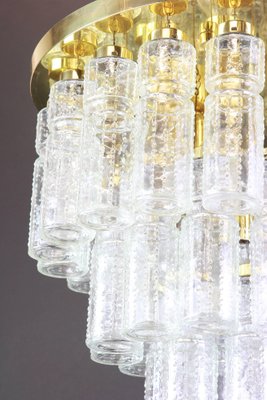 Large German Limburg Glass Chandelier, 1960s-UGR-1085542