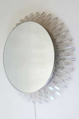 Large German Mid-Century Modern Sunbeam Mirror, 1970s-WPT-887339