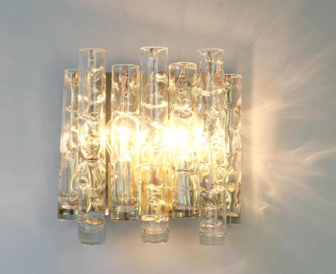 Large German Murano Glass Wall Sconces from Doria, 1960s, Set of 2-UGR-1086062