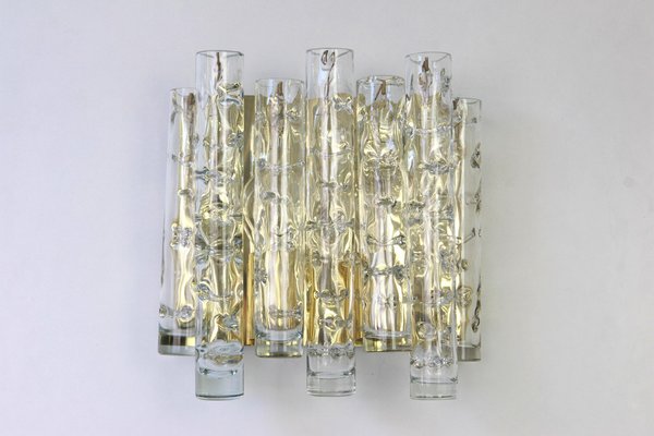 Large German Murano Glass Wall Sconces from Doria, 1960s, Set of 2-UGR-1086177