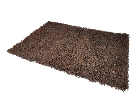 Large German Rug in Brown Wool from Desso, 1970s-RD-2041988