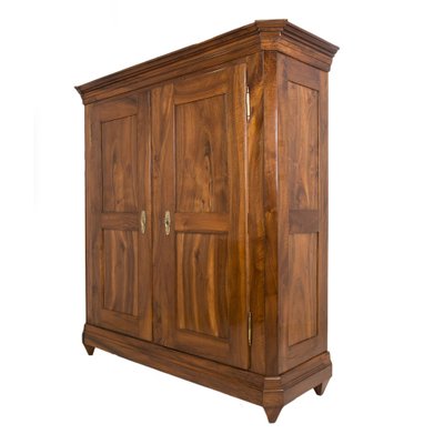 Large German Wardrobe in Walnut Wood-WZF-1385657