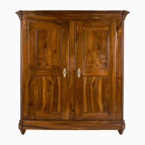 Large German Wardrobe in Walnut Wood-WZF-1385657