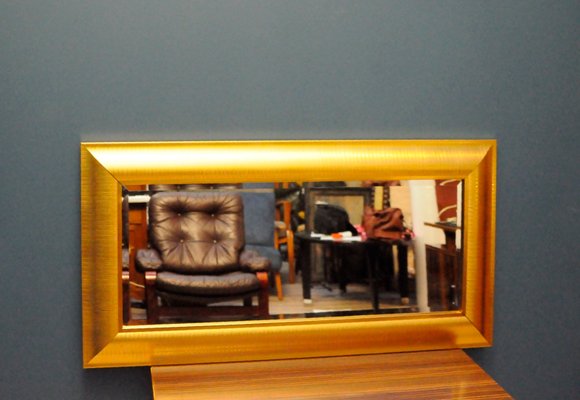 Large Gilded Frame Mirror-KDW-1155993