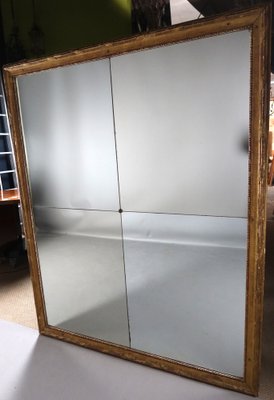 Large Gilded Wood Mirror, Late 18th Century-Early 19th Century-WSV-1749823