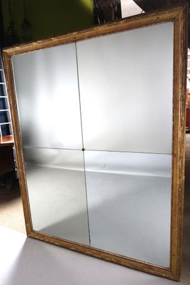 Large Gilded Wood Mirror, Late 18th Century-Early 19th Century-WSV-1749823