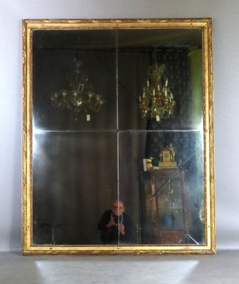 Large Gilded Wood Mirror, Late 18th Century-Early 19th Century-WSV-1749823