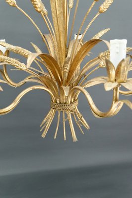 Large Gilt Chandelier from Maison Jansen, 1950s-XNH-1804520