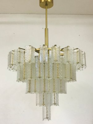 Large Glass Chandelier 1960s-JXK-1156372