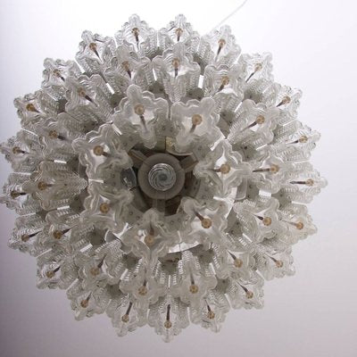 Large Glass Chandelier by Austrolux for Eba Leuchten, 1960s-VLZ-632114