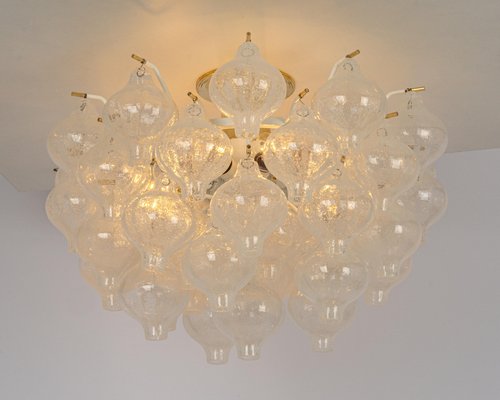 Large Glass Flush Mount attributed to Kalmar, Austria, 1960s-UGR-1377972