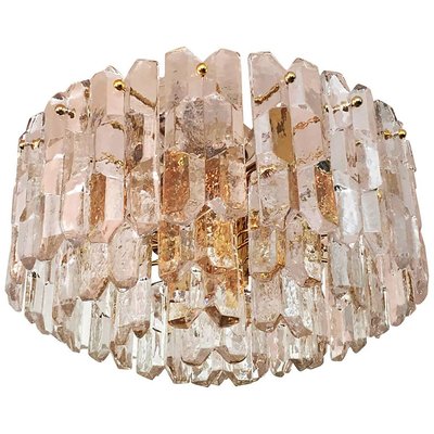 Large Glass Flush Mount Palazzo Ceiling Lamp by J. T. Kalmar, 1970s-AX-853191