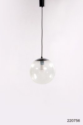 Large Glass Globe Hanging Light from Doria Leuchten, 1970s-EZZ-1444530