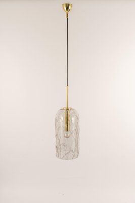 Large Glass Pendant Lights by Limburg, Germany, 1970s, Set of 3-UGR-1301197