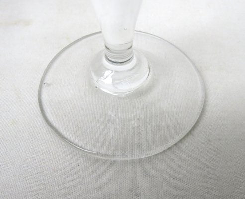 Large Glass Wine Glasses, France, Set of 7-EY-1384455