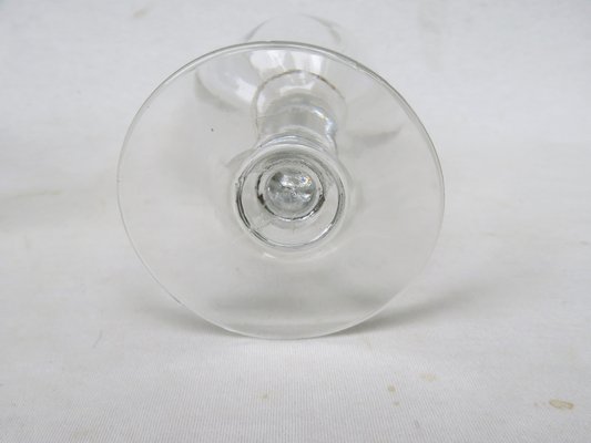 Large Glass Wine Glasses, France, Set of 7-EY-1384455