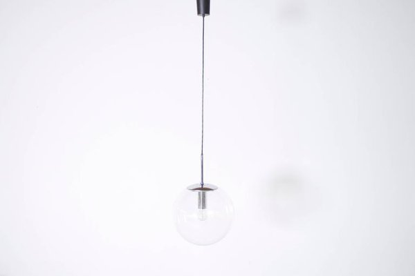 Large Globe Pendant Lamp from Glashütte Limburg-QT-1263401