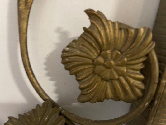 Large Gold Gilded Mirror-JJC-1054384