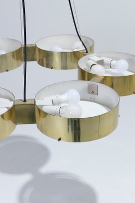 Large Gold Metal Pendant Light-QAC-2034677