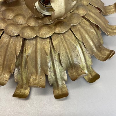 Large Golden Metal Wall Light, 1960-QZ-1743363