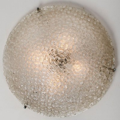 Large Hillebrand Blown Glass Sconce, 1960s-VDW-834347