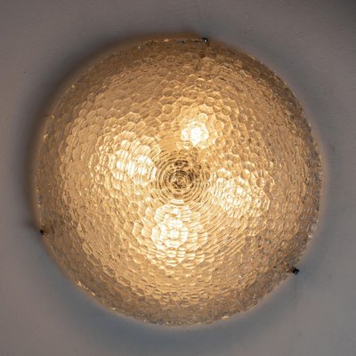 Large Hillebrand Blown Glass Sconce, 1960s-VDW-834347