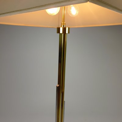 Large Hollywood Regency Brass Floor Lamp, 1970s-RMX-970397