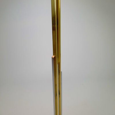 Large Hollywood Regency Brass Floor Lamp, 1970s-RMX-970397