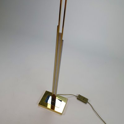 Large Hollywood Regency Brass Floor Lamp, 1970s-RMX-970397