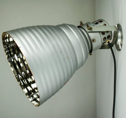 Large Industrial Bauhaus Ikon IK 302-001 Wall Lamp by Adolf Meyer for Zeiss, 1920s or 1930s-FUP-955324