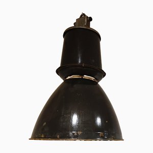 Large Industrial Enamel Lamp, 1950s-IRH-999405