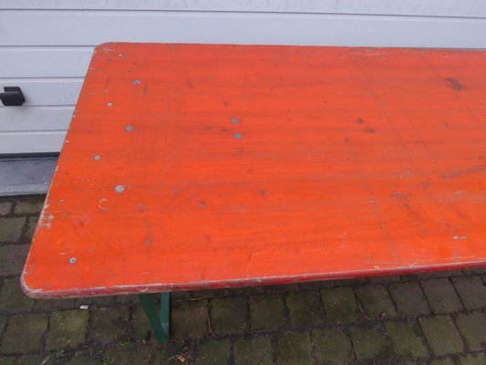 Large Industrial Folding Table from Weber, 1970s-AWL-1441009