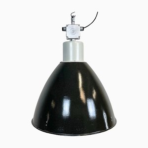 Large Industrial Pendant Lamp in Enamel Factory from Elektrosvit, 1960s-CGF-1299915