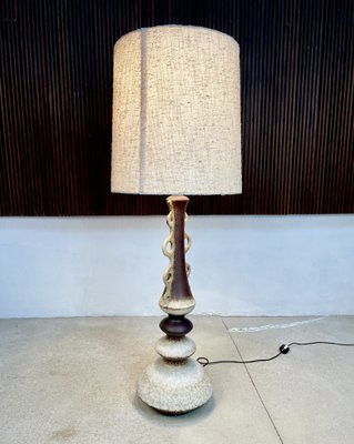 Large Italian Amphora Ceramic Floor Lamp, 1950s-JP-1298568