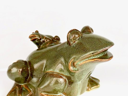 Large Italian Ceramic Frog, 1960s-ZCY-1751070