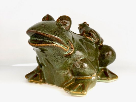 Large Italian Ceramic Frog, 1960s-ZCY-1751070