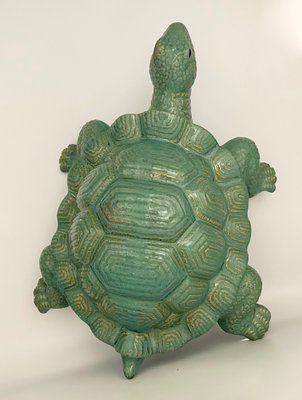 Large Italian Ceramic Turtle, 1960s-ZCY-1736893