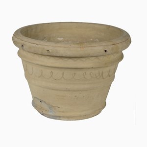 Large Italian Clay Garden Pot, 1950s-RAQ-436973