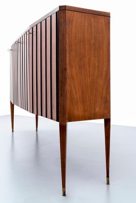 Large Italian Credenzas in Walnut and Mahogany by Paolo Buffa for Cassina, 1956, Set of 2-ITV-1299187