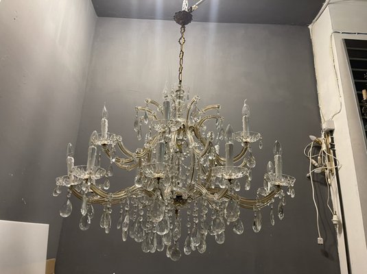 Large Italian Crystal Chandelier-JJC-1306299