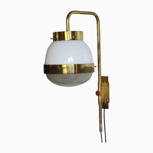 Large Italian Delta Sconce by Sergio Mazza for Artemide, 1960s-CC-1123177