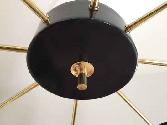 Large Italian Double-Coned Chandelier, 1958-AX-847654